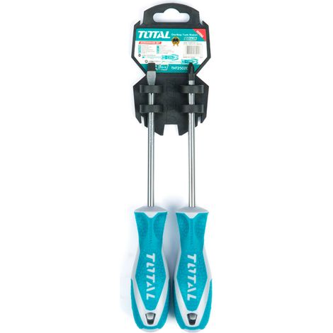 Total Tools Set 2 destornilladores Cr-V Total (SL6 5x6x125 - PH2 6x125)