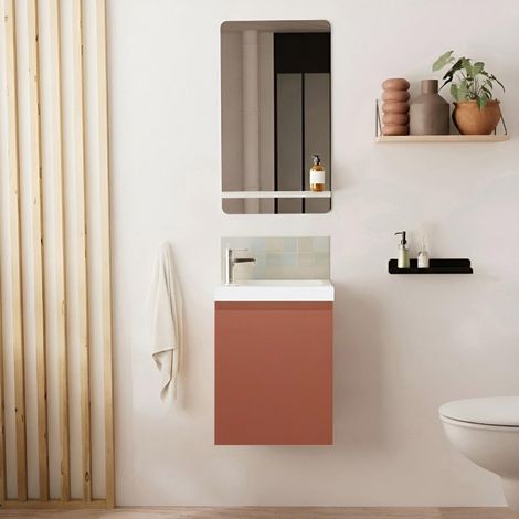 Mueble lavabo LISA + espejo + grifería (1/5)