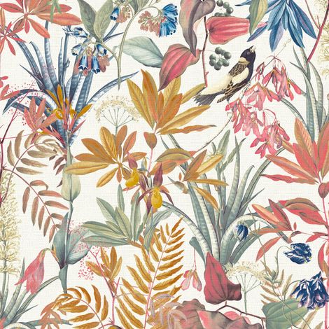 Sublime Pippa Mehrfarbig Vliestapete 10mx52cm