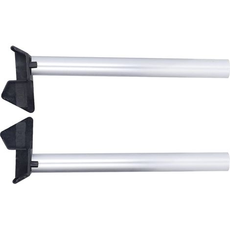 2 Pieces Greenhouse Gutter Drainage Silver Drainage Downpipe Gutter Kit Gutter Water End to End Pipe Kit (1/5)