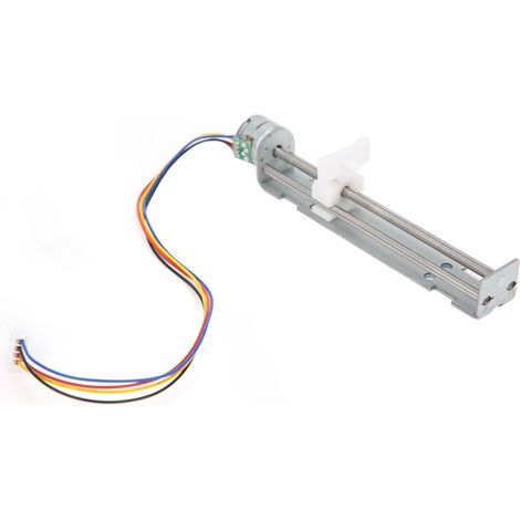 80-mm-Linear-Schrittmotor mit Schlitten, 2-phasig, 4-adrig für DIY-Lasergravurmaschine (1/5)