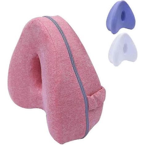 Das ergonomische Kissen Smoothspine ist ideal zur Linderung von Hüftschmerzen und Ischias. Das Kissen aus Memory-Schaum bietet hohen Liegekomfort für die Beine und fördert eine gesunde Schlafhaltung. (1/5)