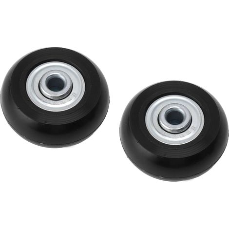 Luggage Wheel Replacement, Replacement Wheels for Suitcases, Replacement Rubber Swivel Suitcase Wheels, 2 Sets of Replacement Luggage Wheels (1/5)