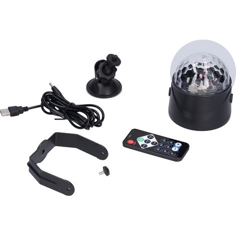 Lumières disco activées par le son, télécommande, fonctionnelles, tendance et faciles à installer : éclairage de fête pour bar, mariage et maison. (1/5)