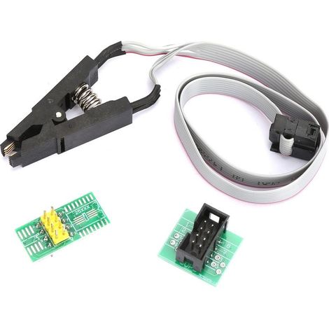 SOIC8 SOP8 chip Flash IC Clip of Test programming socket adapter cable of card (1/5)