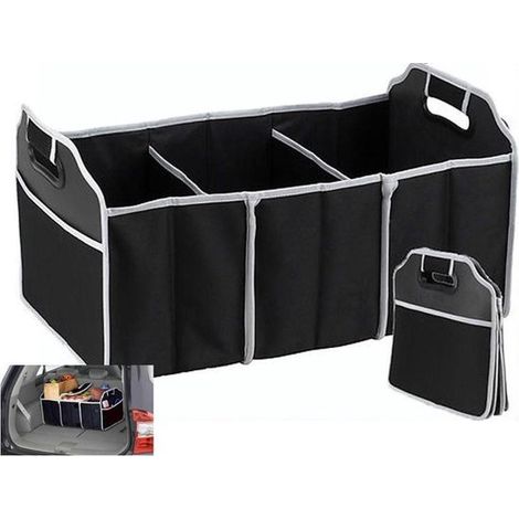 Organisateur de coffre de voiture - Pliable - Sac de rangement - Rangement auto - Accessoire voiture (1/2)