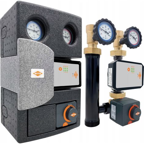 Pumpengruppe G mit elektronischer Pumpe DN25 und Stellantrieb Go.Tec 25/80 (1/5)