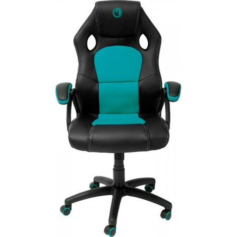 NACON PCCH-310 silla para videojuegos Silla para videojuegos universal Asiento acolchado Negro, Turquesa (1/5)