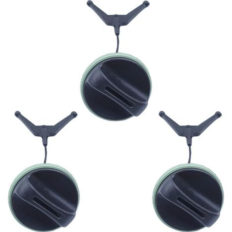 Kit de bouchon de carburant 3X pour tronçonneuse Husqvarna 242 246 254 257 334T 335Xpt 336 338Xpt 339XP, 537215202 (1/5)