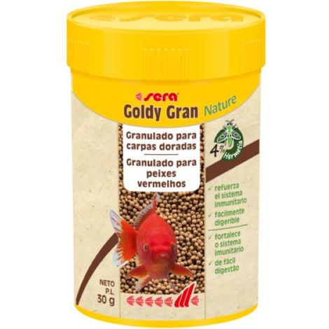 Sera Goldy Gran Nature - Alimento Granulado para Carpas Doradas Grandes
