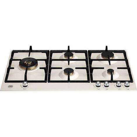 Bertazzoni P905LHERAX piano cottura Bianco Da incasso 90 cm Gas 5 Fornelli
