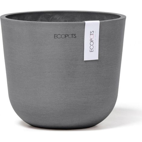 ECOPOTS VASO OSLO MINI 16X14CM GRIGIO