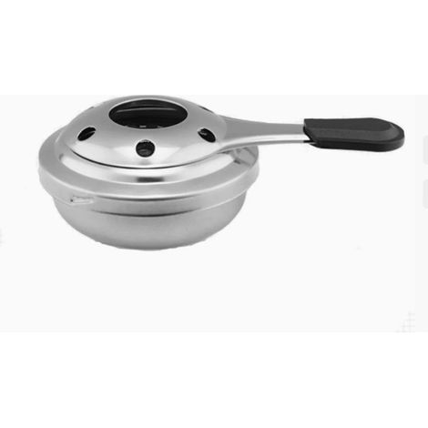 Brûleur À Alcool - Poêle De Camping Portable Mini Antivents En Acier Inoxydable - Pour Randonnée Extérieure Préparation Café Thé - 2 Pièces (1/5)