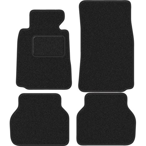 Alfombrillas de terciopelo para BMW 5 E39 berlina, familiar, touring (1996-2004) antracita (1/5)