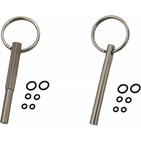 2 Pcs Tournevis Ovale pour Nespresso, Clé à Tête Ovale, Clé à Tête Ovale pour Machine à Café avec 12 Anneaux en Caoutchouc, pour Outils de Réparation de Machine à Café (1/5)
