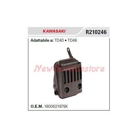 Marmitta silenziatore KAWASAKI tagliasiepe TD40 48 R210246