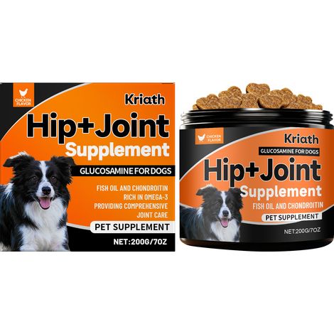 Granulés doux pour le soin des articulations des chiens, formulés avec des ingrédients doux pour nourrir les articulations de votre animal. Granulés pour un usage quotidien - 200 g (1/5)