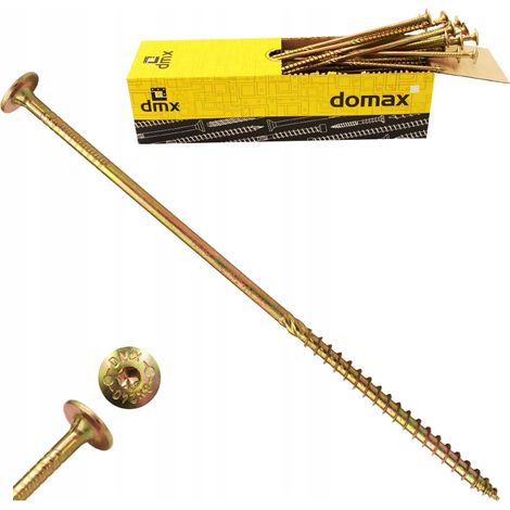 Vis à bois plate 6x220 Torx - Résistantes - Idéales pour la construction - Haute qualité