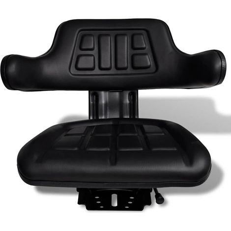 Maison Exclusive - Asiento de tractor con respaldo negro (1/5)