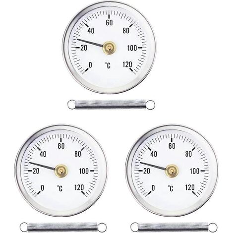 Stück Edelstahl-Kontaktrohrthermometer