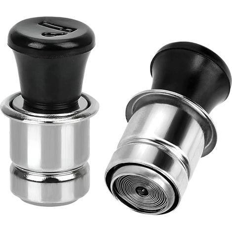 SHINING HOUSEAllumeur allume-cigare de voiture 2 pièces, prise de courant de voiture universelle 12 V de 20 mm, allume-cigare automatique de 20 mm, adapté à la plupart des voitures (1/5)