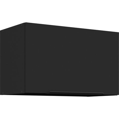 Küchen Kurzhängeschrank 60 cm SIENA Schwarz Küche Küchenzeile Küchenblock (1/5)