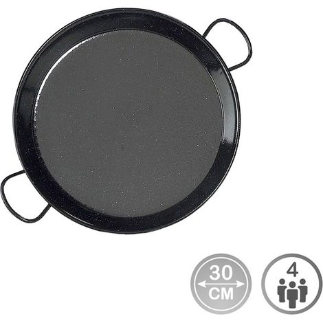 Paellera esmaltada para induccion y vitroceramica ø30 cm (4 personas) (1/3)