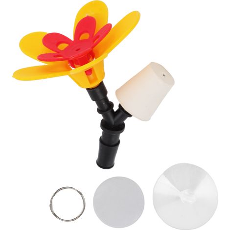 Selbstgemachter Kolibri-Nektarspender – Hängende Flasche aus Recyclingmaterial – Garten-Set mit einer Blüte (1/5)