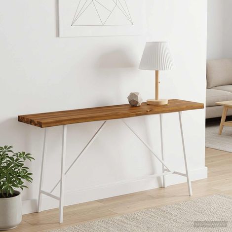 vidaXL Plateau de Table Rectangulaire 110 x 30 x 3,2 cm Rectangulaire (1/5)