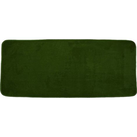 Tapis de Bain Microfibre "Vitamine" 50x120cm Kaki (1/2)