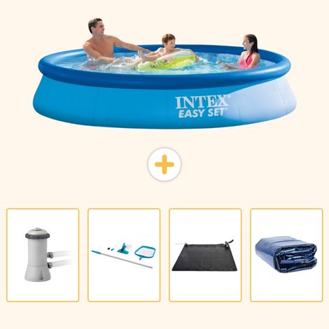 Intex Piscine Easy Set Ronde - 366x76 cm - 5-pièces  S235 (1/5)
