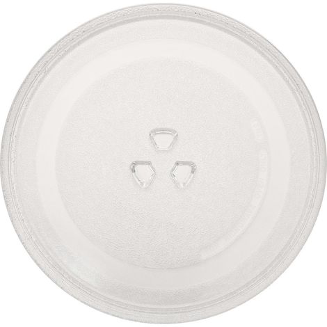 Plateau tournant de rechange pour four à micro-ondes, plaque en verre ronde et résistante, universelle et durable. (1/5)