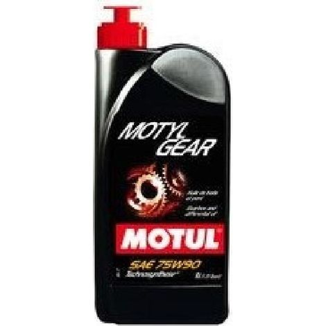 Huile boîte de vitesses SAE 75W90 – 1 litre – Protection contre l'usure – Fluidité à basse température – Performance transmissions manuelles – Motul
