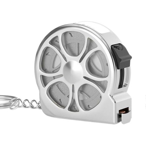 Mini mètre ruban en acier inoxydable, échelle double face, règle de haute précision pour le bricolage, la construction et le travail du bois