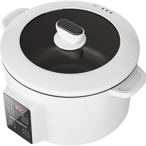 Cuiseur Multifonction, Capacité de 3,5L, Réglages de Cuisson Intelligents, BLANC, UE (1/2)