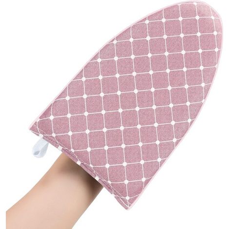 Gants de repassage vapeur pour vêtements, gants anti-vapeur, gants de repassage vapeur résistants à la chaleur, accessoires de repassage vapeur pour vêtements - rose (1/5)