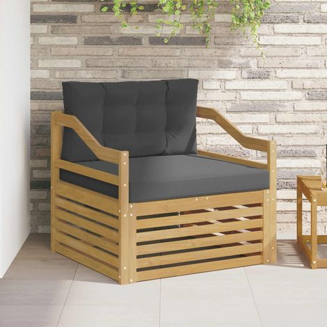 Teenpull – Outdoor-Sofa Weiß und Anthrazit (1/5)