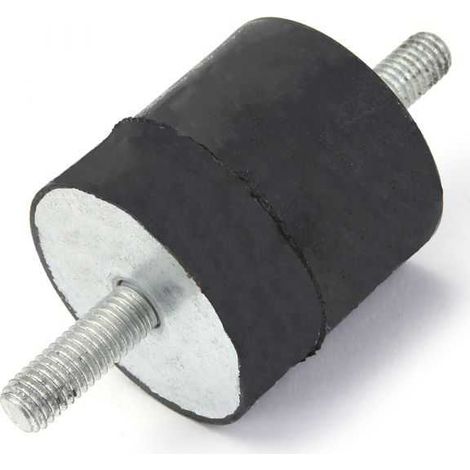 Silent bloc universel 40 x 40 mm Mâle M8 / Mâle M8
