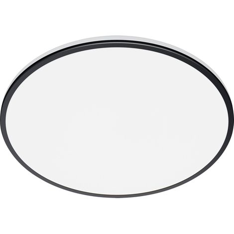 WiZ Rune Plafonnier Rond 21W (Noir) Lumière blanche et colorée (1/5)