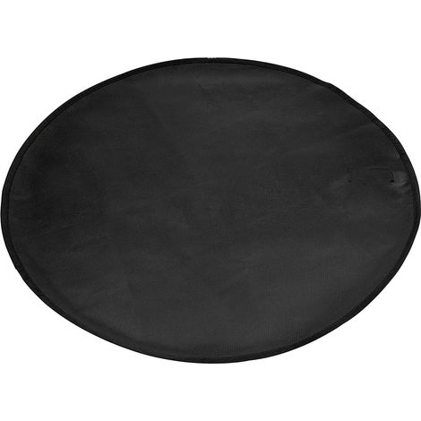 Tapis De Protection Pour Poêle - En Fibre De Verre Avec Revêtement En Silicone Et Aluminium - Résistant Jusqu'à 2000 °C - Dimensions 90 X 60 Cm - 1 Pièce (1/5)