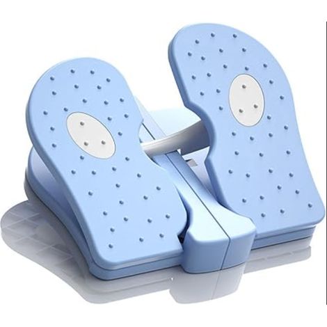 Mini stepper Pédale portable Appareil d'entraînement des jambes pliable s'asseoir sous le bureau Appareil d'entraînement des pieds utilisation maison bureau (1/5)