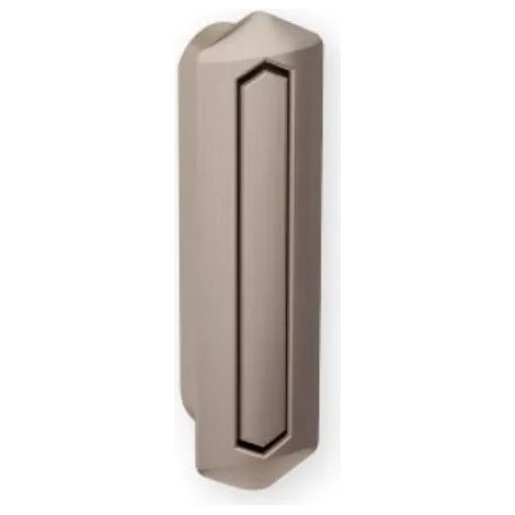MANIGLIA MA10 INCASSO CROMO OPACO  MM.55X15 (1/4)