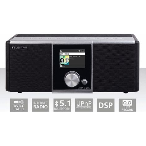 Telestar dira s 20 c cable dvb c y radio estereo por internet