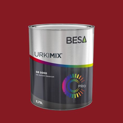 Pot de peinture Polyuréthane / bi composant Rouge Rubis RAL 3003 Brillant - 500 gr