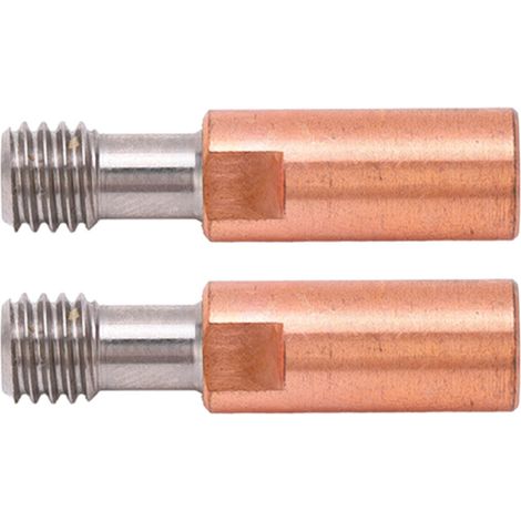 Lot de 2 buses de gorge pour imprimante 3D, en alliage de titane et cuivre bimétallique, compatibles avec les têtes d'impression Ender 3, 3 V2 et 3 Pro, diamètre de 4,1 mm. (1/5)