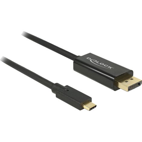 Câble Premium USB-C vers DisplayPort avec DP Alt Mode (4K 60 Hz) / noir - 3 mètres (1/4)