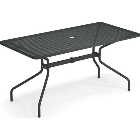 EMU Cambi Tavolo Rettangolare 160X80 Ferro Antico