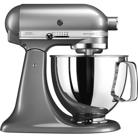 KitchenAid 5KSM125ECU Artisan Küchenmaschine grau silber