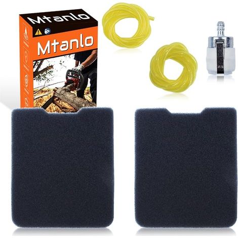 Kit de flexible en mousse pour filtre à air pour Husqvarna 145Bf 155Bf 145Bt 155Bt 531004430 (1/5)
