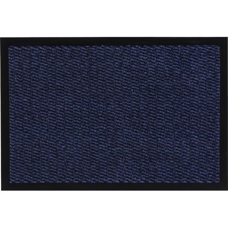 andiamo Easy stuoia Cattura Sporco, zerbino di Polipropilene-Adatto per Interno/Esterno Antracite, Blu, 60 x 80 cm (1/5)
